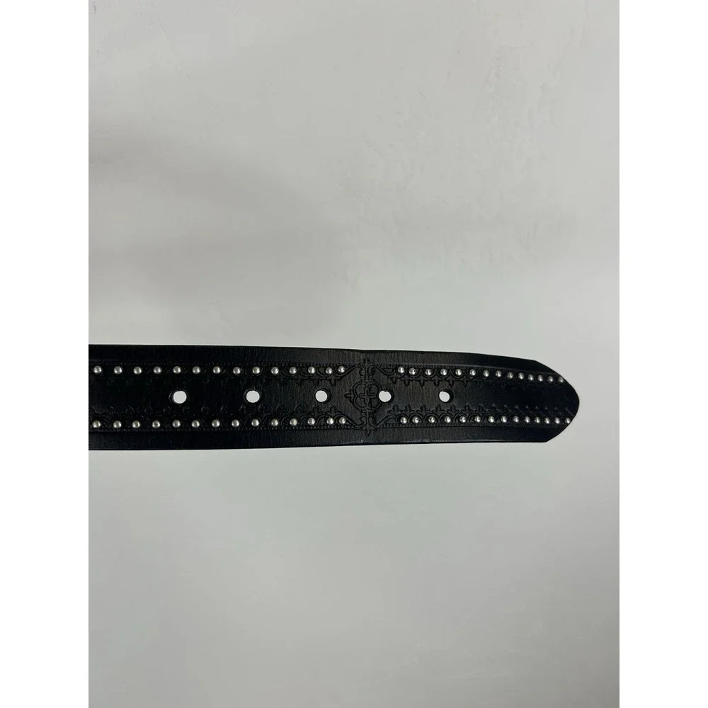 N/A leather studded